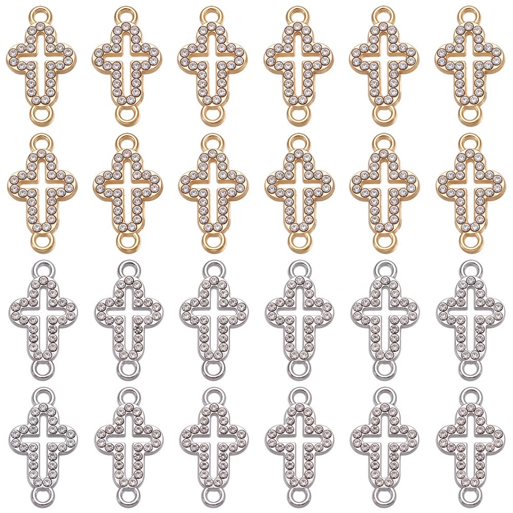 Croix pendentifs à 2 trous SUNNYCLUE pour fixer vos charms sans qu'ils ne se retournent