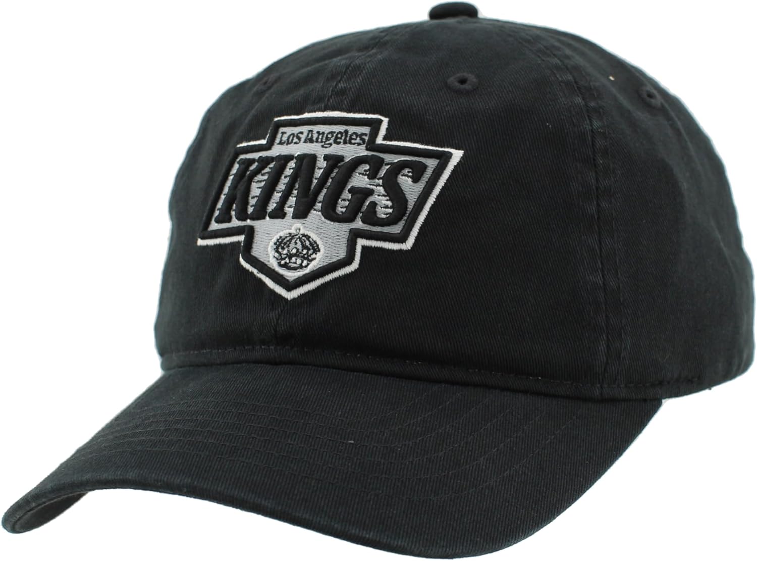 ZHATS NHL Unisex-Adult NHL Officially Licensed Adjustable Hat Scholarship Icon Black
