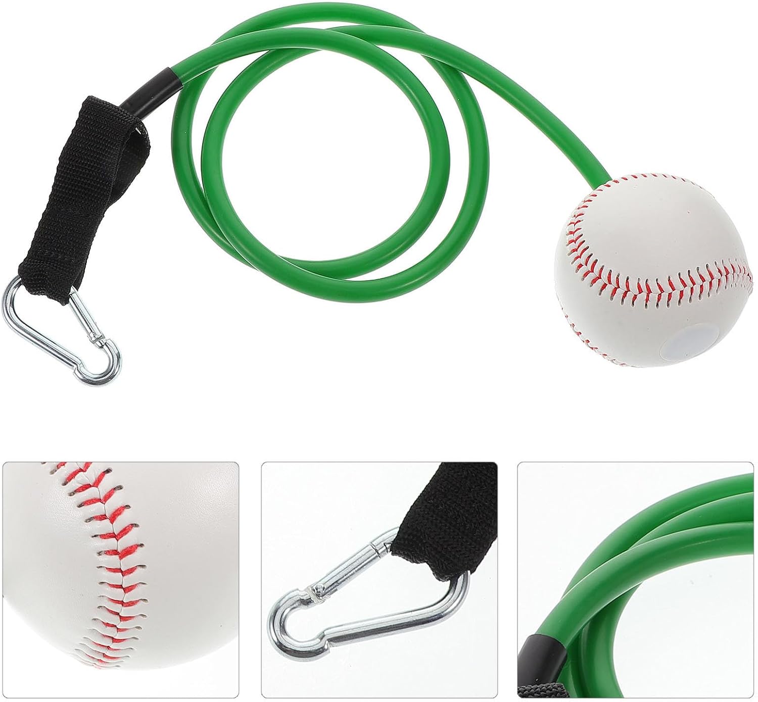 Baseball Arm Training Resistance Bands 20 Lbs Latex Strength Trainer for Youth Pitching Development Enhance Muscle Strength and Boost Training Efficiency Indoors