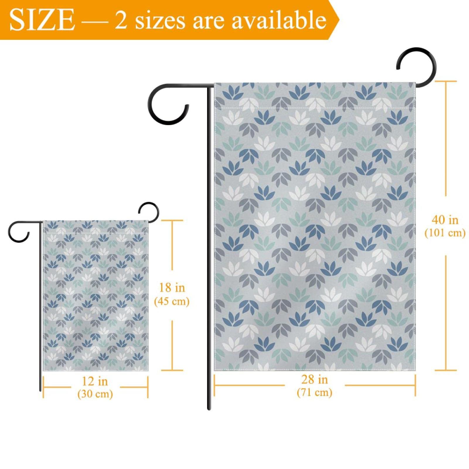 Bandiera da giardino verticale a doppia faccia stagionale fattoria cortile decorazioni per esterni blu navy rosso check plaid tessuto modello