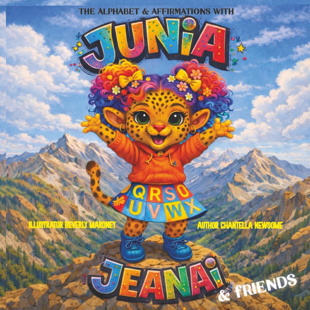 The Alphabet and Affirmations with Junia-Jeanai and Friends      Paperback – February 23, 2026