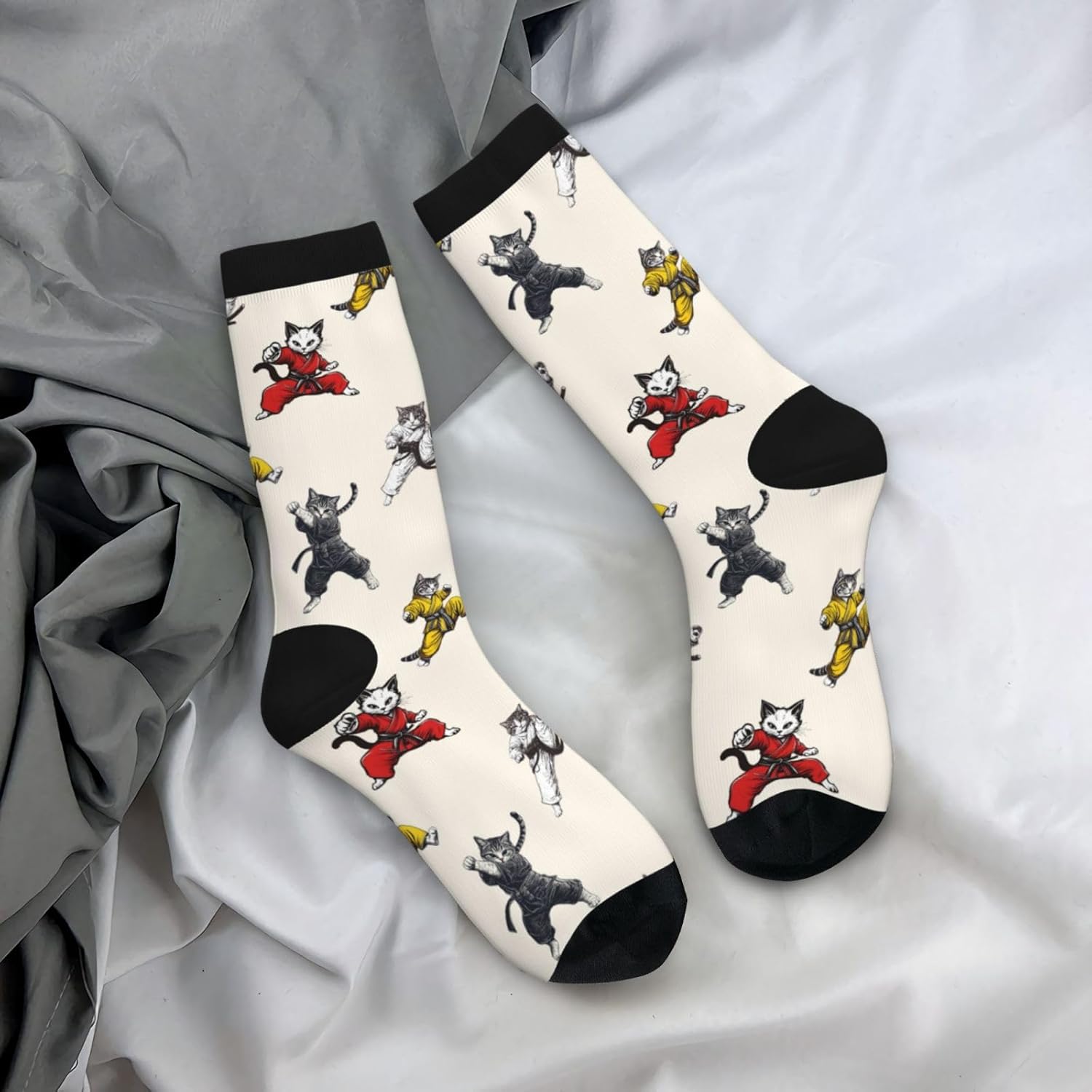 Alien Funny Socks Novelty Crew Socks For Women Men - Image 7