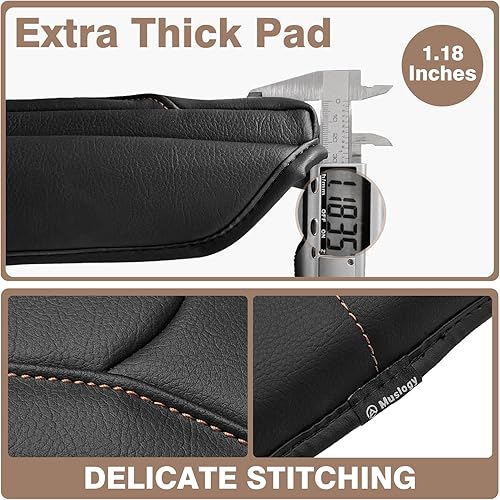 Miniatura 687 de Muslogy Funda de consola central compatible con Honda Pilot 2023 2024 2025, 2024 2025 2026 Ridgeline/Passport Accesorios para apoyabrazos, tapa