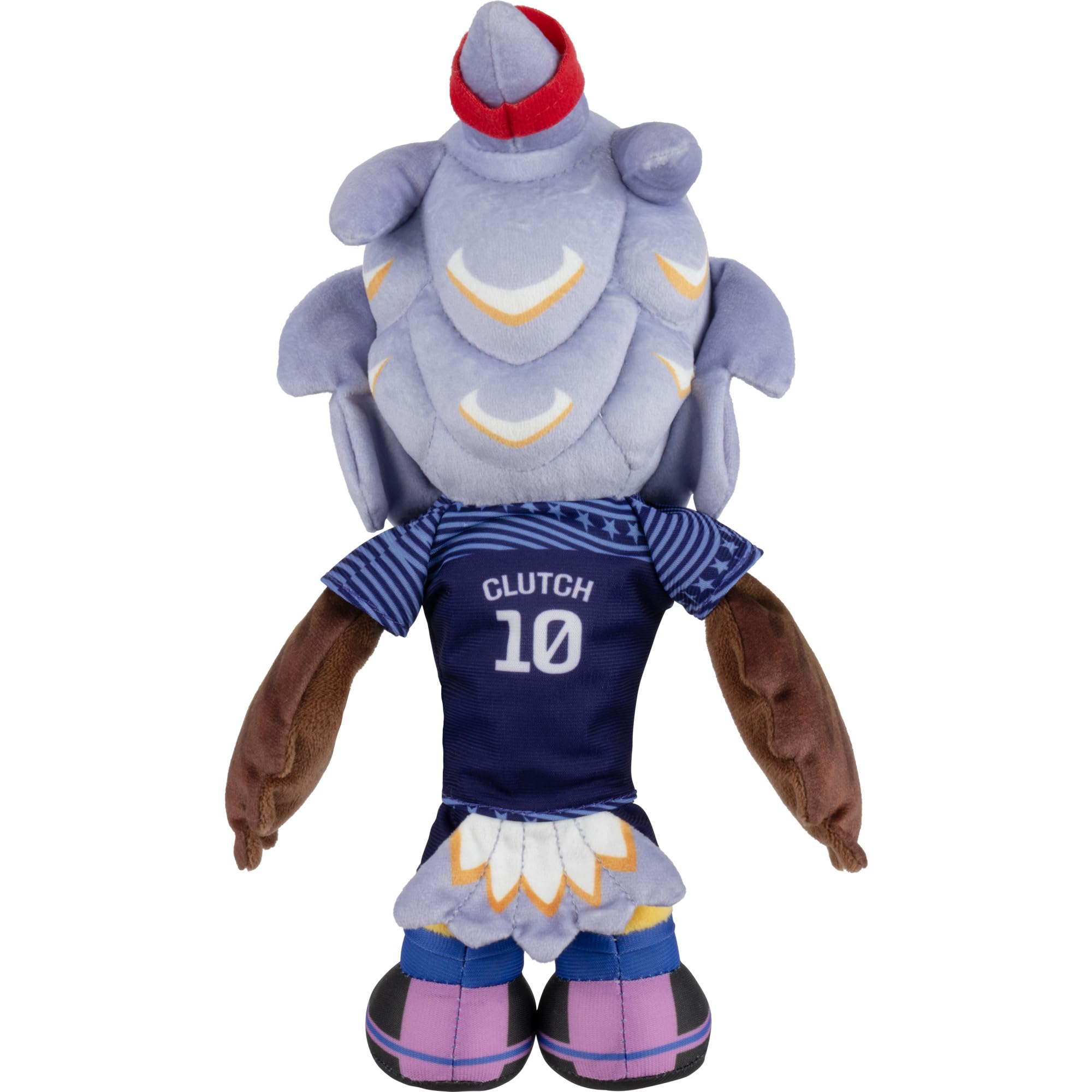 Jazwares FIFA® World Cup 2026 USA 8-Inch Plush - Official Clutch™ Bald Eagle Mascot with Blue Uniform, Soft Collectible Toy for Fans - Ages 3+ - 3