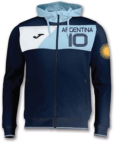 Joma – Sudadera con cremallera y capucha para hombre – Argentina 10 Custom  Printing KiarenzaFD, KCREW2_ARG-S-Blu-Navy, azul navy, Small : Amazon.es:  Ropa