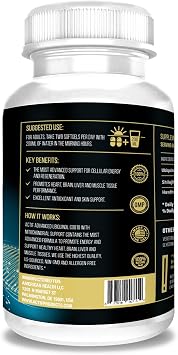 ACTIF Super Ubiquinol CoQ10 with Enhanced Mitochondrial Support, Non-GMO, Made in USA, 200mg, 120 Count