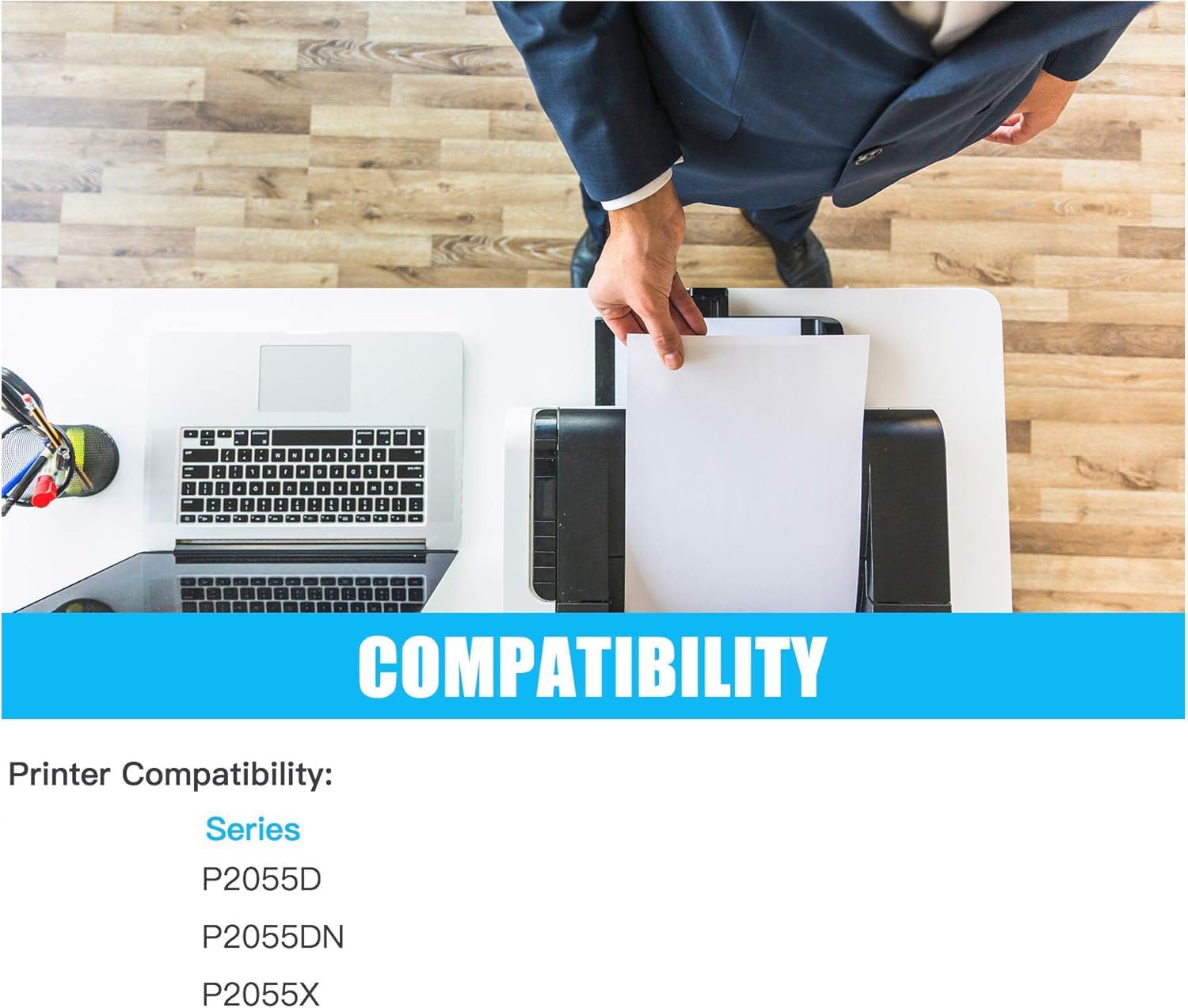 Compatible CE505X CF280X CRG120 Toner Cartridge – CE505X CF280X CRG120 High Yield Toner Cartridge Replacement for HP Laser Printer – Black [4 Pack]