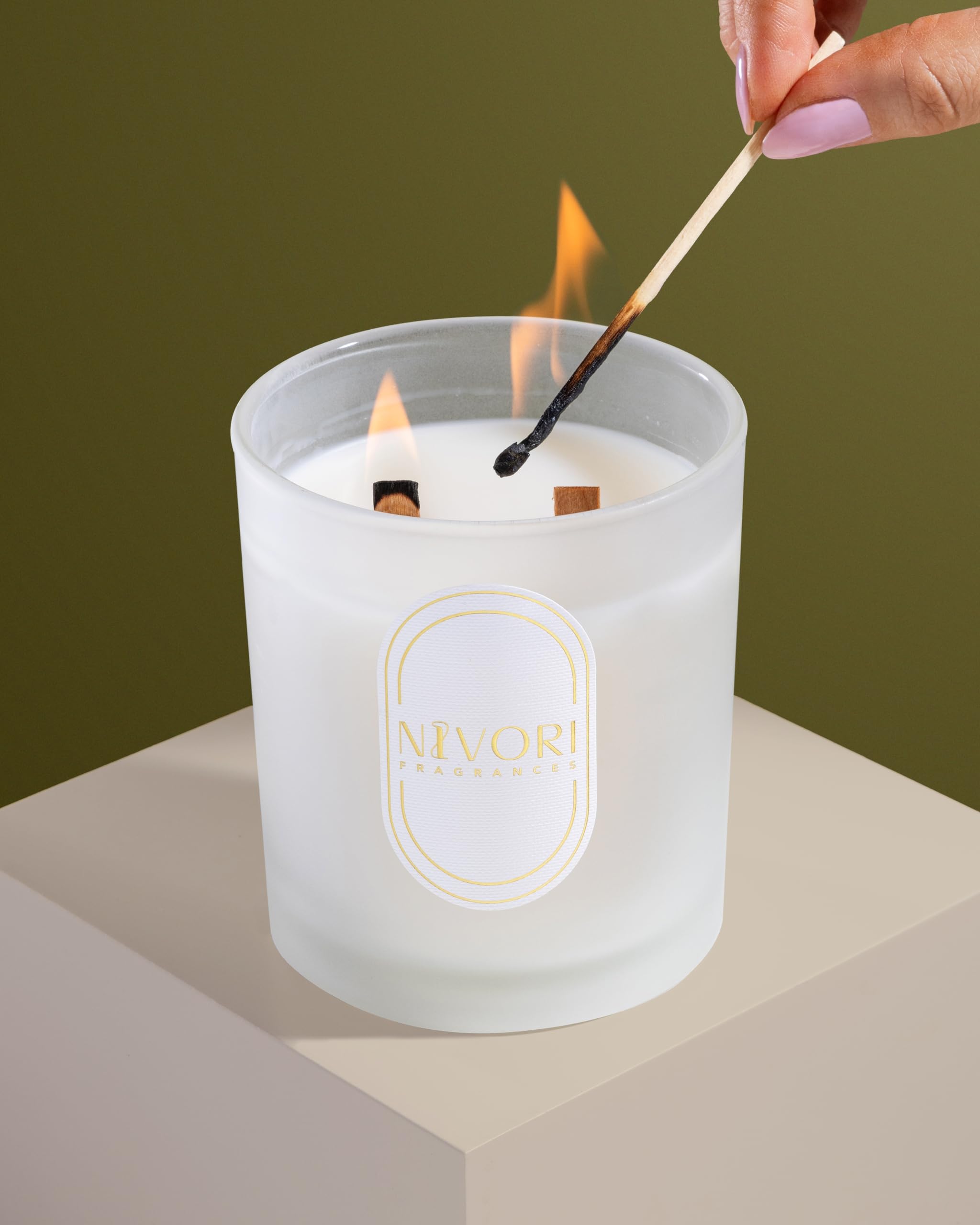 Amazon.com: Baccarat Rogue Candle, Soy Blend Candle, Double Wood