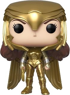 Pop! Movies: Wonder Woman 1984 - Wonder Woman Gold Power (Metallic), Multicolor, (Model: 46658)