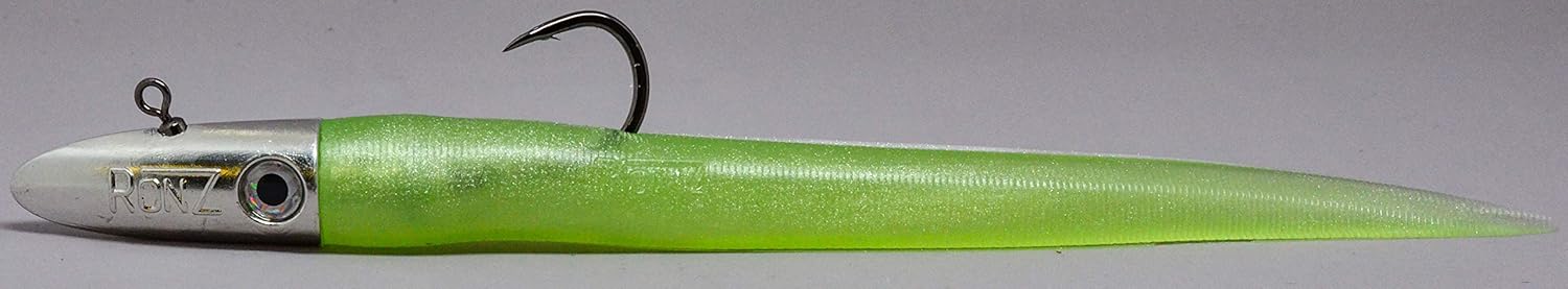 RONZ 10" Big Game Heavy Duty 5.0 Rigged Olive Metallic