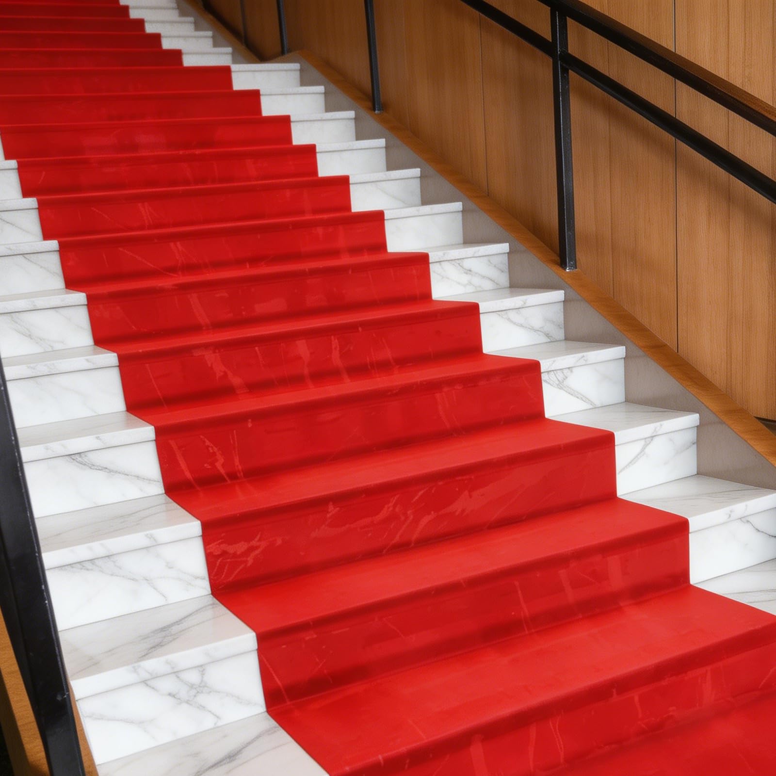 Tappeto rosso VIP Läufer Red Carpet, tappeto per matrimonio, evento, tappeto per ricevimento, tappeto antiscivolo, per matrimoni, Natale, Ringraziamento, accessorio per esterni, matrimoni