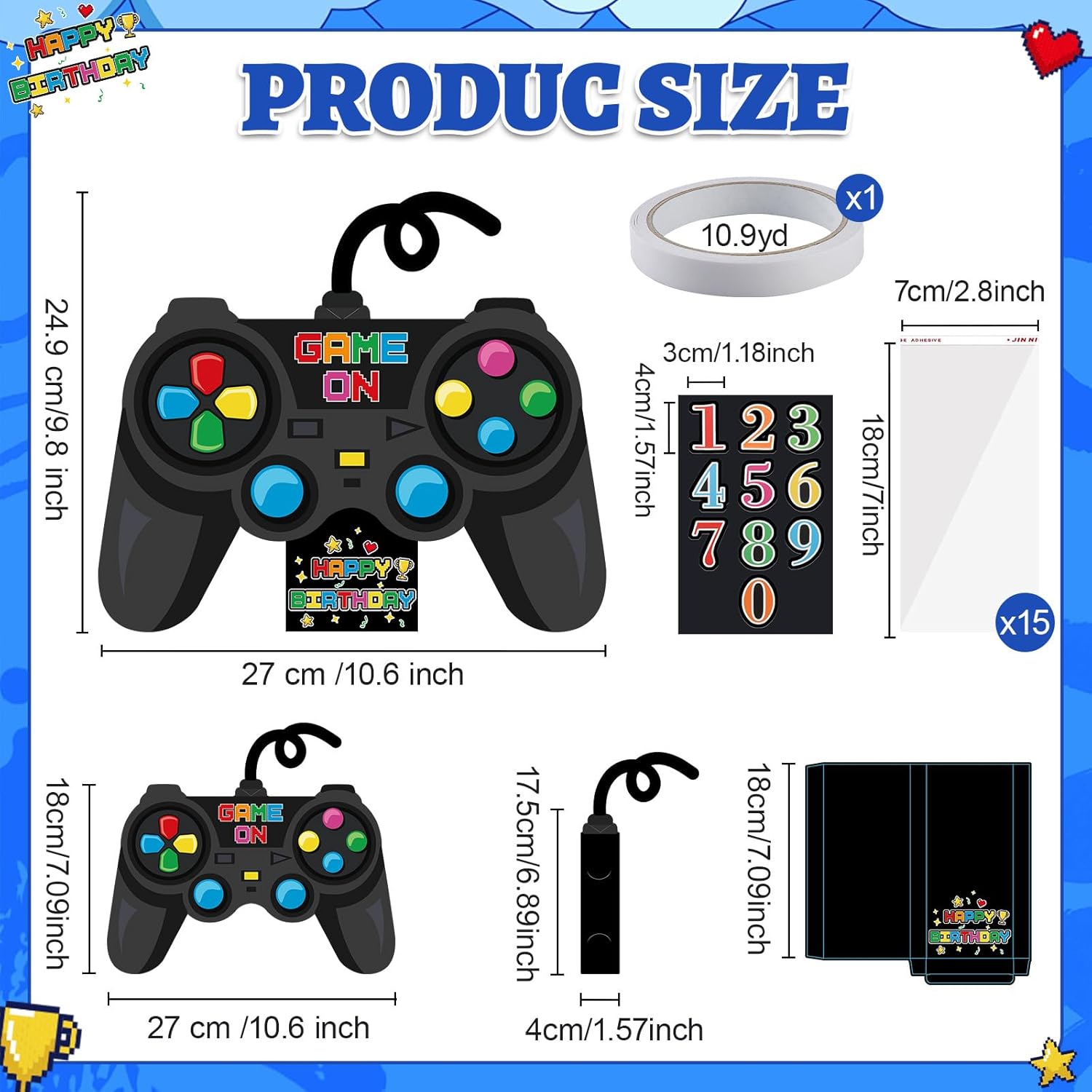 2in1 Video Game Money Gift Card Holder Money Roll Gifts Supplies Gaming Themed Waterfall Birthday Gift Cards Holder Video Game Pull Box DIY Card for Cash Surprise Gifts Gamer Birthday Party Decoration