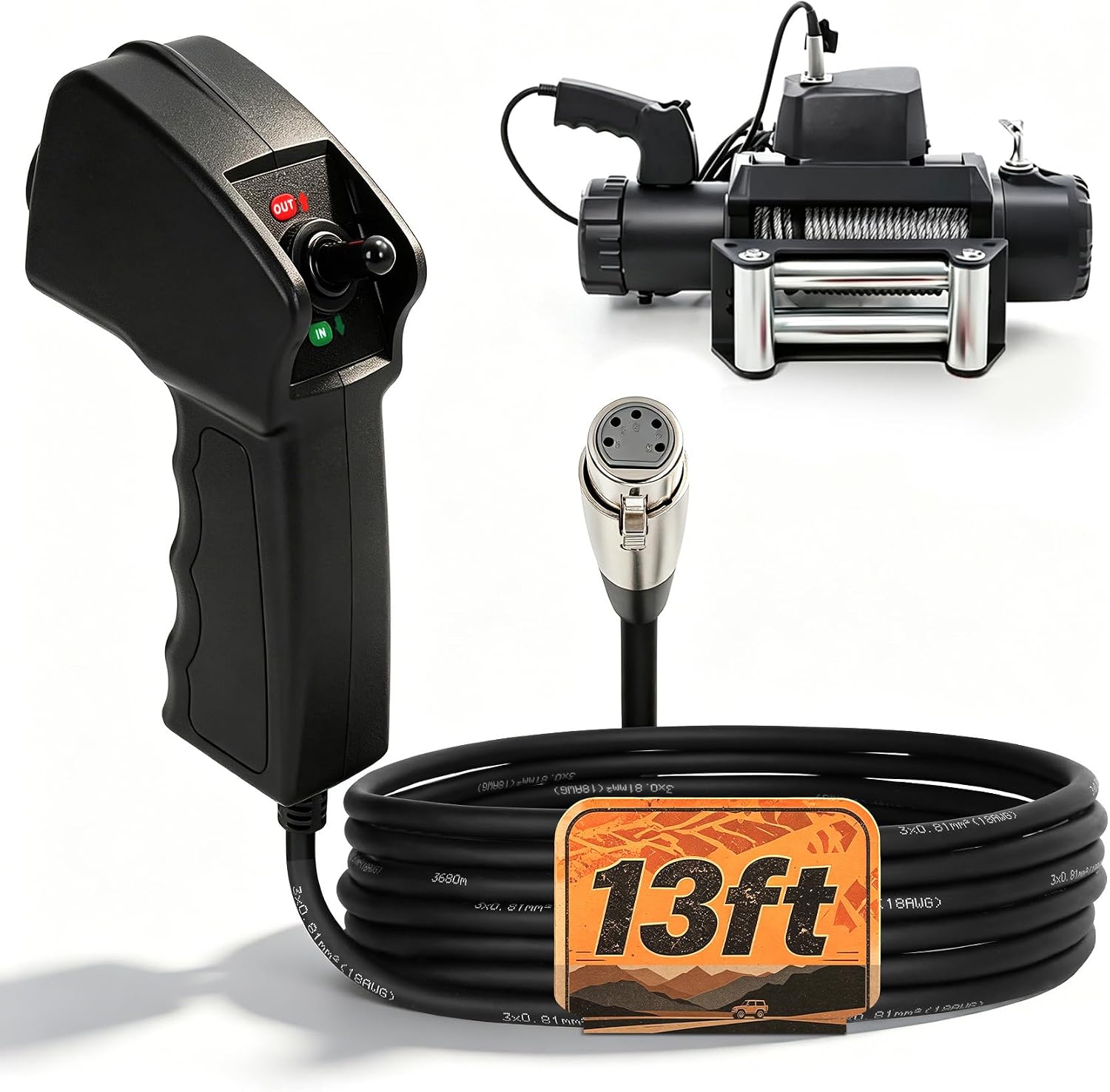 Compatible with Winch Remote Control SB97495-50