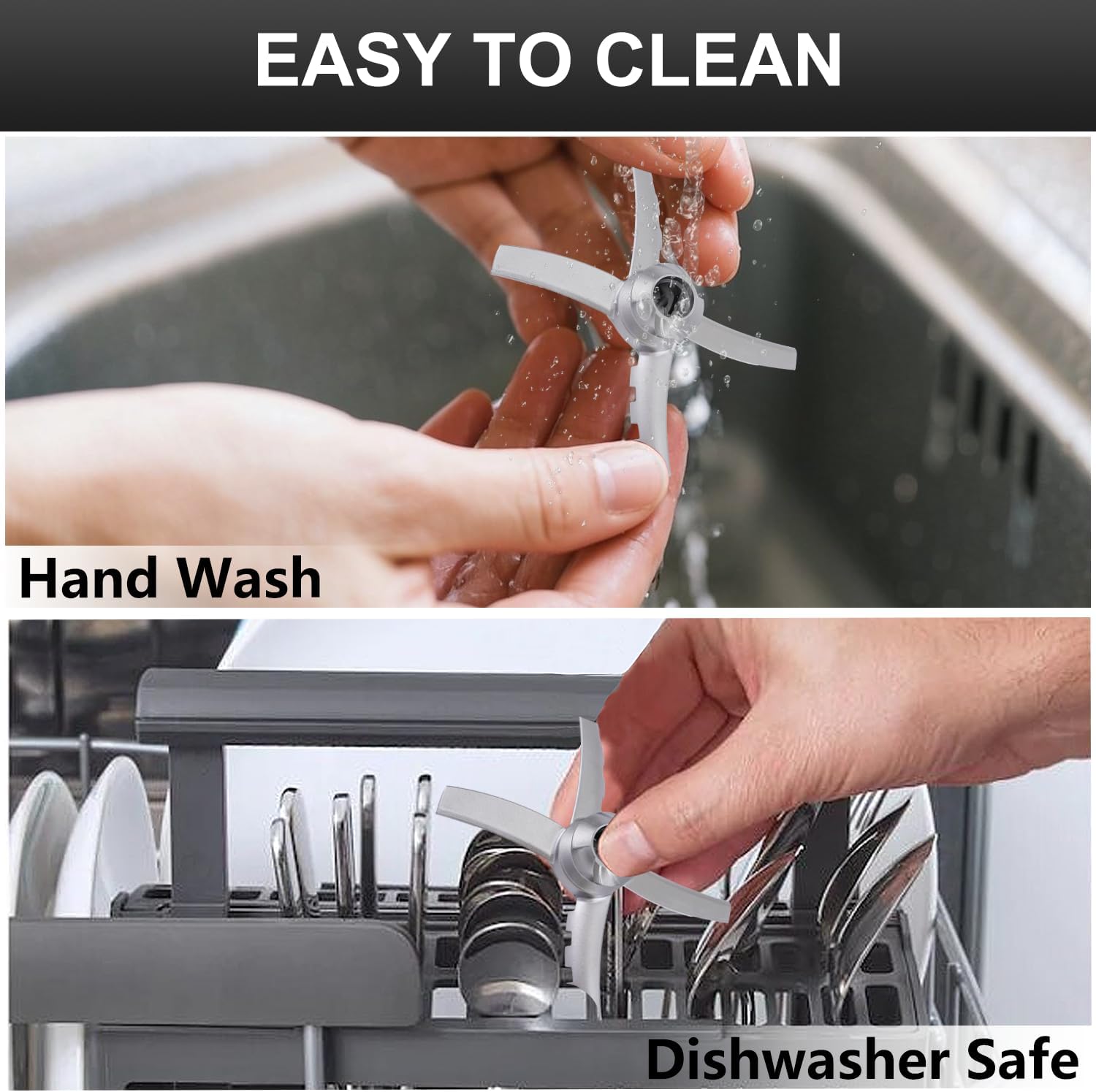 Replacement Paddle Blade+Outer Bowl Lid for Ninja NC500 NC501 Creami Deluxe Series Ice Cream Maker, Milkshakes Sorbet Yogurt Creamy Icecream Creamer Machine Reusable Replacement Accessories Parts