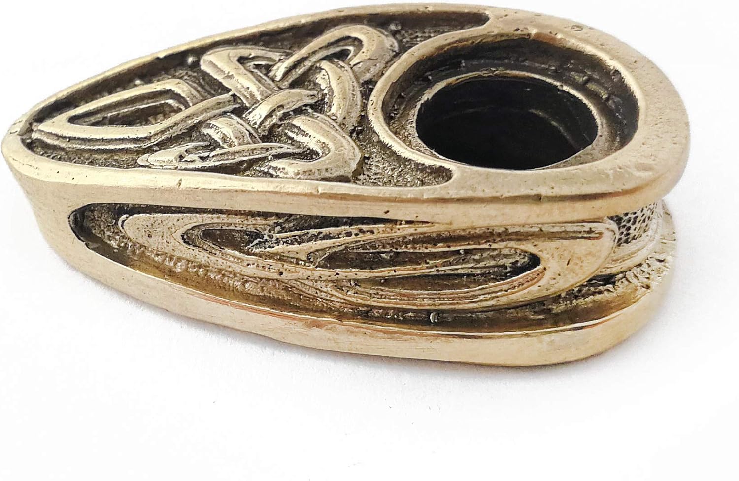 CooB Knife Finger Guard Bolster Pommel Set Celtic. Hand-Casted Metal Knife Supplier Accessories for Custom Knives Handle Making (Set #17)