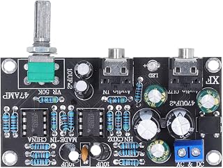 Headphone Amplifier Board OP AMP Module 2 Channel Audio Amplifier Module Single Power Supply 47 Amp Board Module