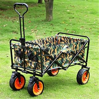 Carro de Mano Plegable Carretilla para jardín, Carrito Plegable Utilitario Carrito Plegable Carrito de Jardín Carrito de Compras, Playa, Jardinería, Almacenamiento, Carro de Camping