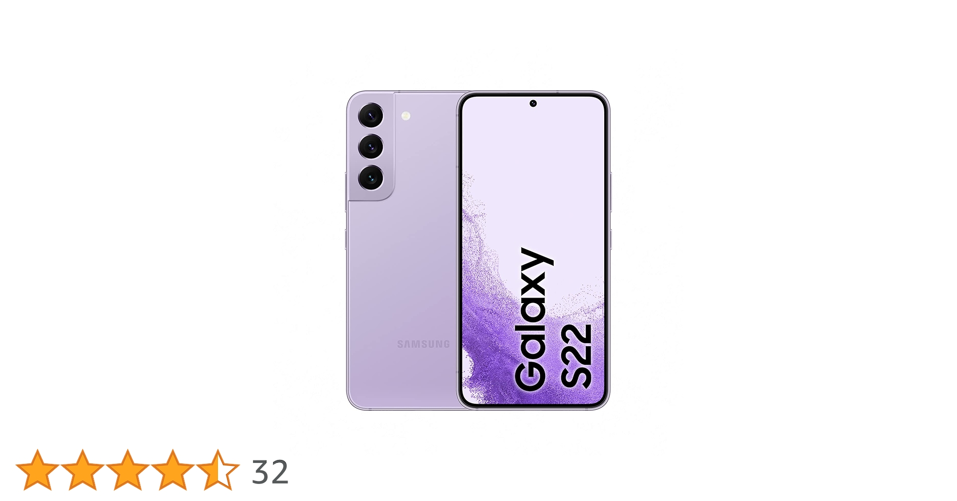 SAMSUNG Galaxy S22 5G Android Smartphone, 128GB, 8GB RAM, Dual Sim