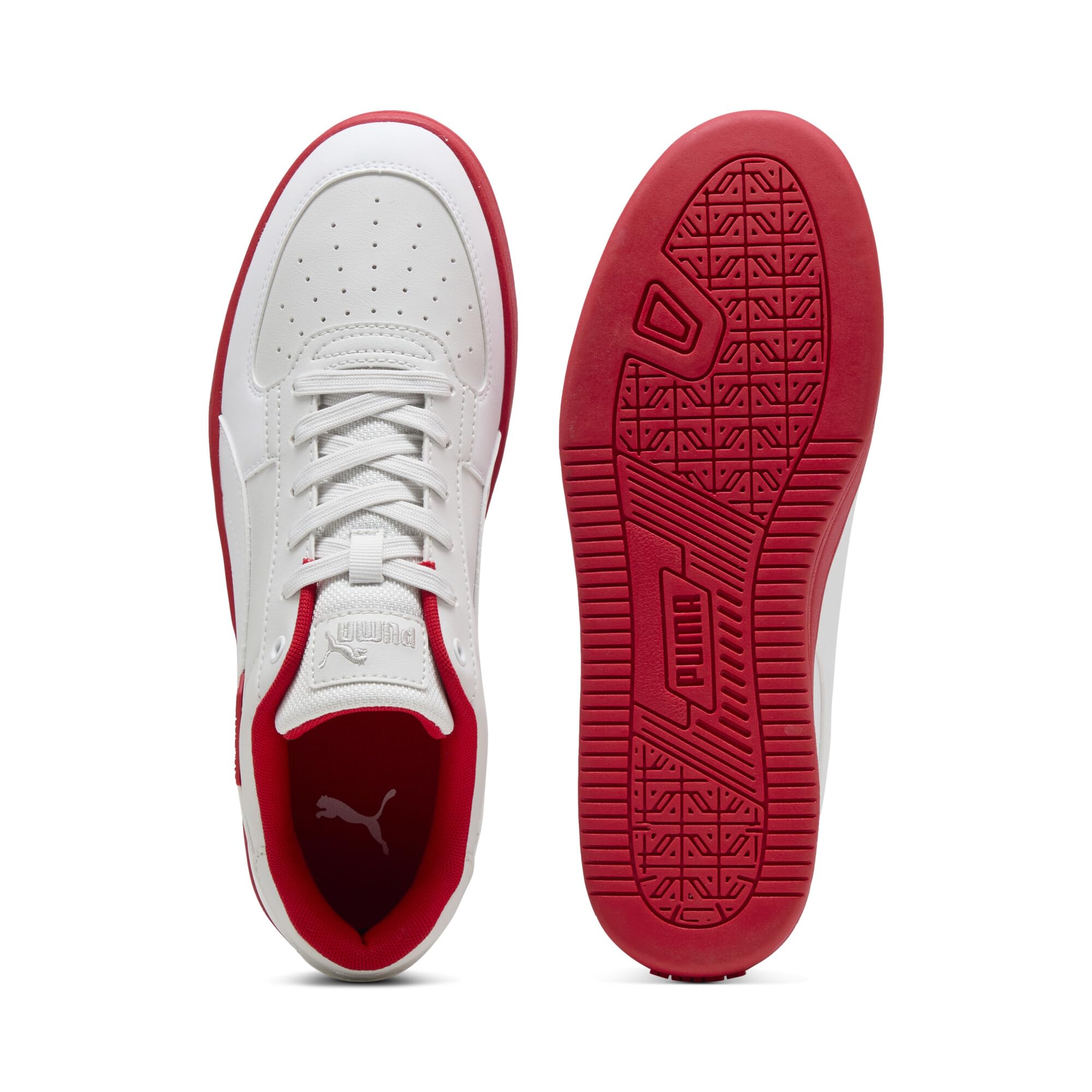 PUMA Shoes, Zapatos de Fórmula 1 Caven 2.0 para Hombre, Gris Pluma, Blanco, 14