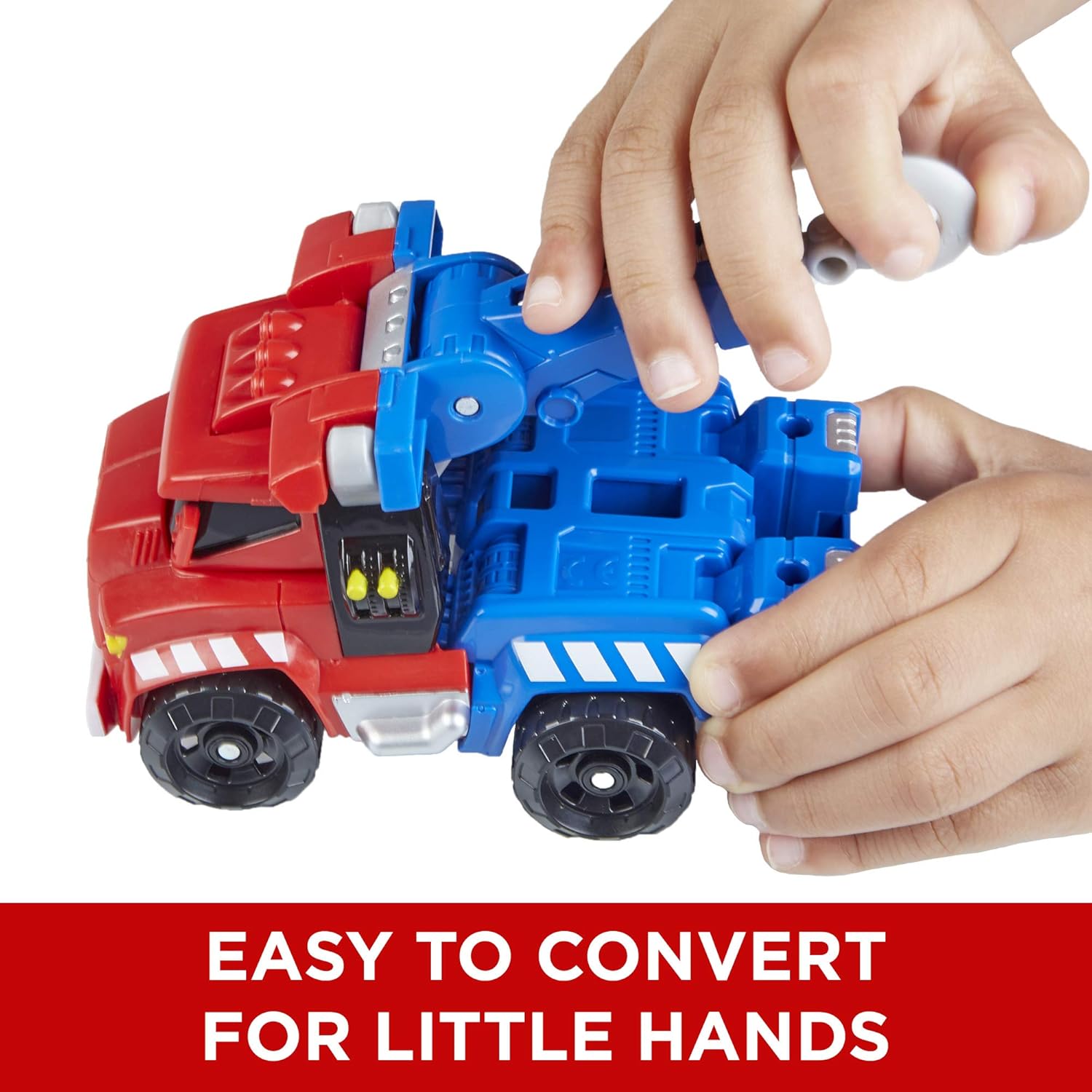 Optimus Prime in tow truck mode