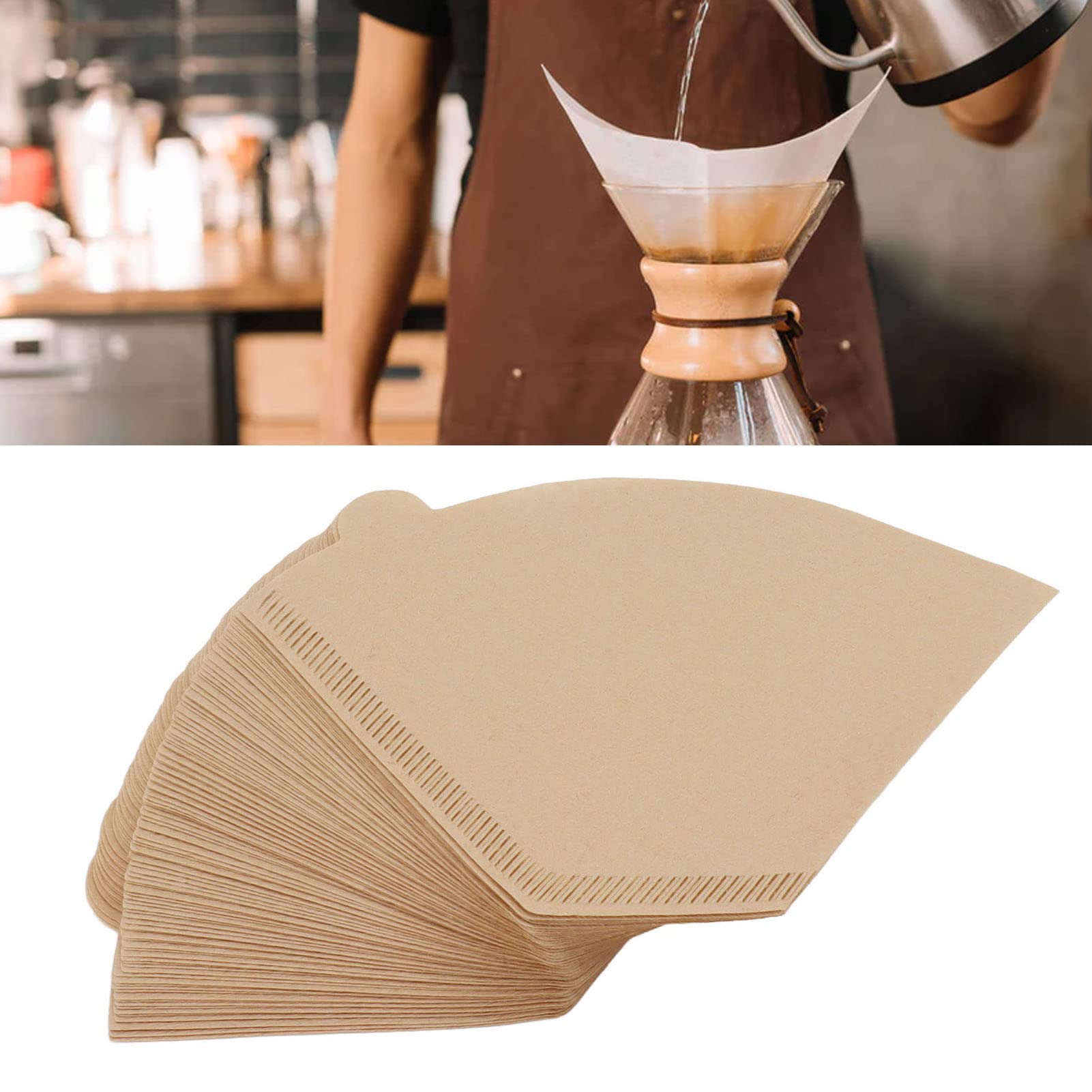 Amazon.co.jp : 100 個使い捨てコーヒーフィルター紙コーヒードリップ