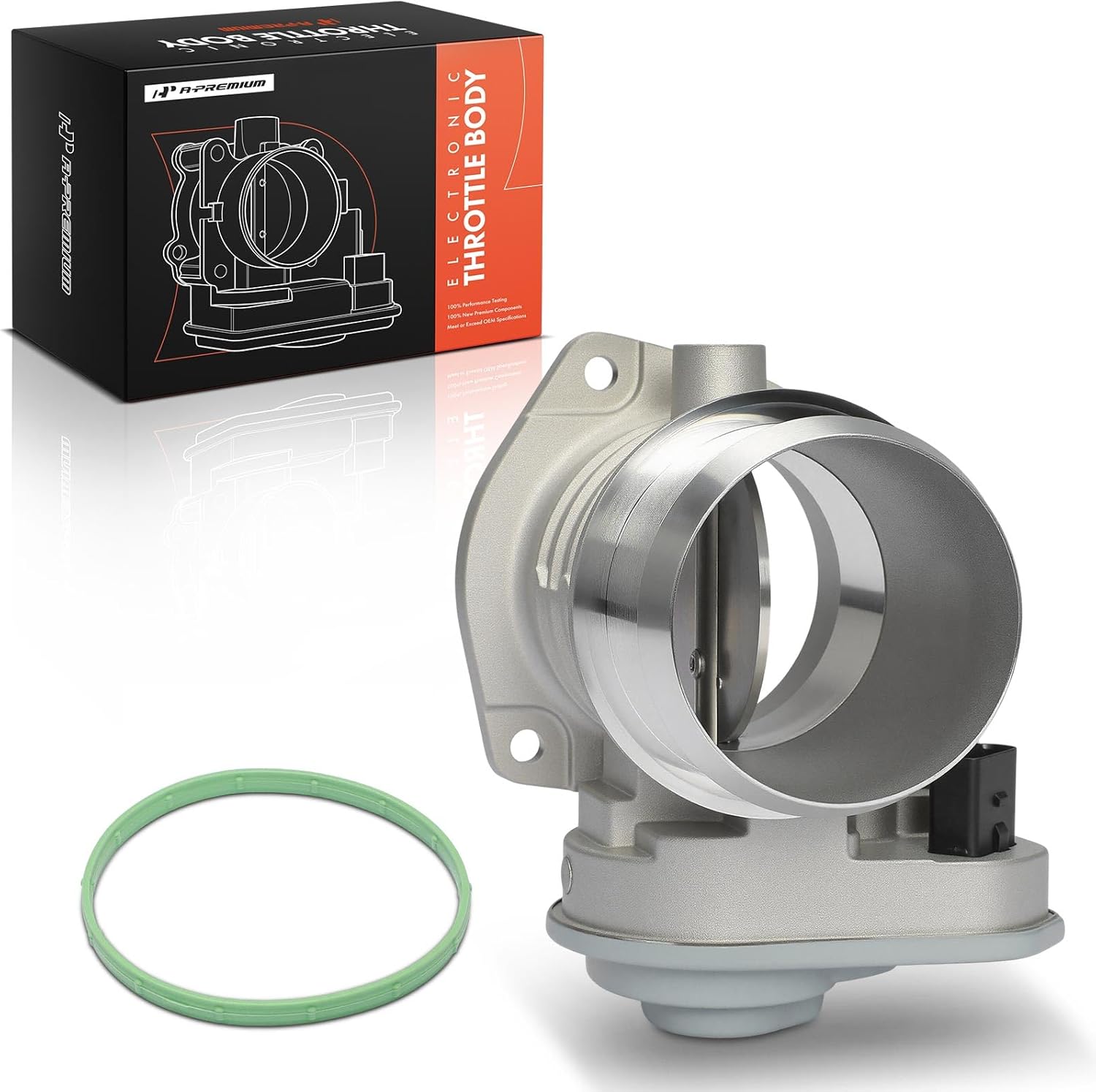 A-Premium Electronic Throttle Body Compatible with Ford F-250 Super Duty 2008-2010, F-350 Super Duty 2008-2010, 6.4L