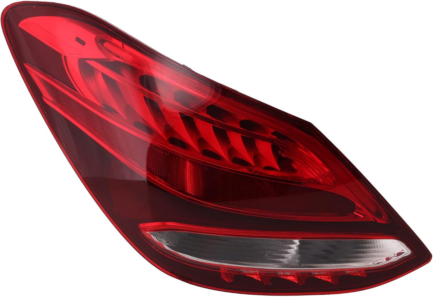 Compatible with 15-18 Mercedes C-Class Sedan Taillight Taillamp Rear Brake Light Lamp with Bulb Left Driver Side