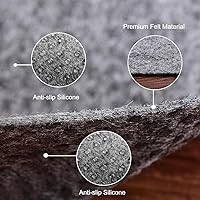 Vista 3 de Agarre antideslizante para colchón y almohadilla de fieltro para alfombra, mantiene el colchón y la alfombra en su lugar, tamaño matrimonial