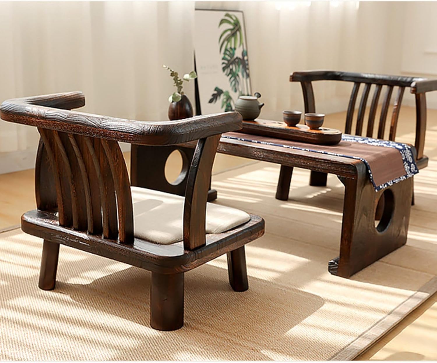 ②天童木工 高級座椅子 T-5812MR-UB 座イス T-5812MR-UB｜ 天童木工 座