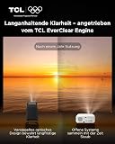 TCL C1 Smart Projector 4K Support, Google TV & Netflix Officially Licensed, WIFI and Bluetooth, Auto Focus Keystone, Native 1080p, Dolby Audio, 285° Portable Mini Projector for Home Theater (EU) - 10