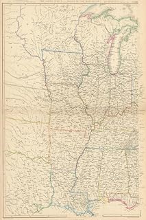 Mississippi River Valley Map Journal: Vintage 1875 Map of Mississippi River Valley Notebook (6"x9" Blank Lined Journal, 200 pages)