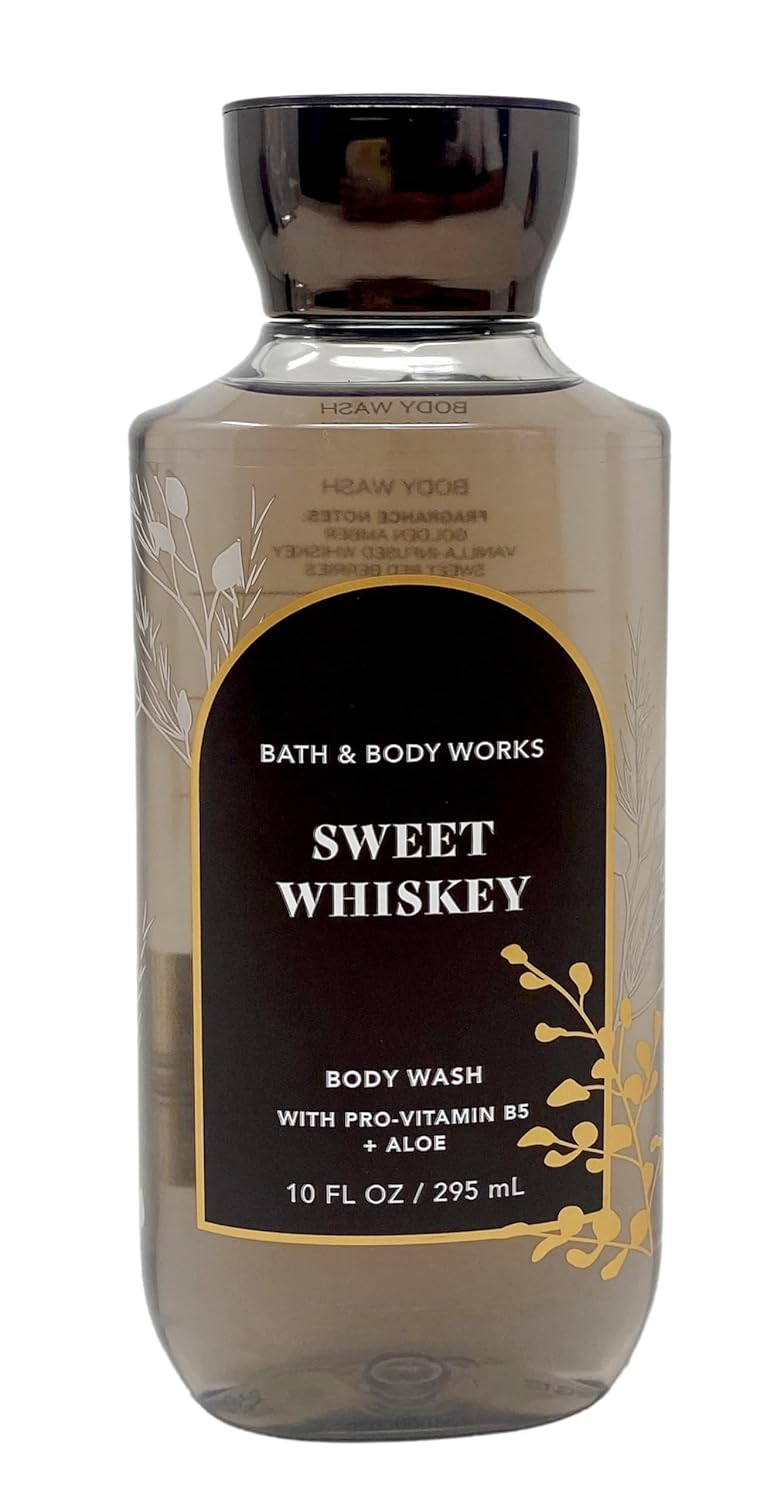 Bath & Body Works Sweet Whiskey 2 Pack Shower Gel Gift Set with a Lavender Dream Bar Soap - Full Size