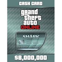 Grand Theft Auto Online | GTA V Megalodon Shark Cash Card | 8,000,000 GTA-Dollars