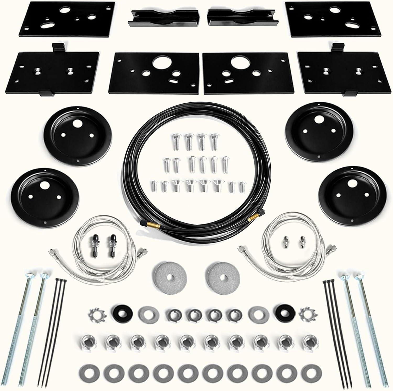 MILLISEC Air Spring Bags Suspension Kit Compatible with 2011-2023 Dodge Ram 1500 and Ram 1500 Classic Car Rear Air Helper Springs LoadLifter 5000 Ultimate Plus OE Replaces# 89365