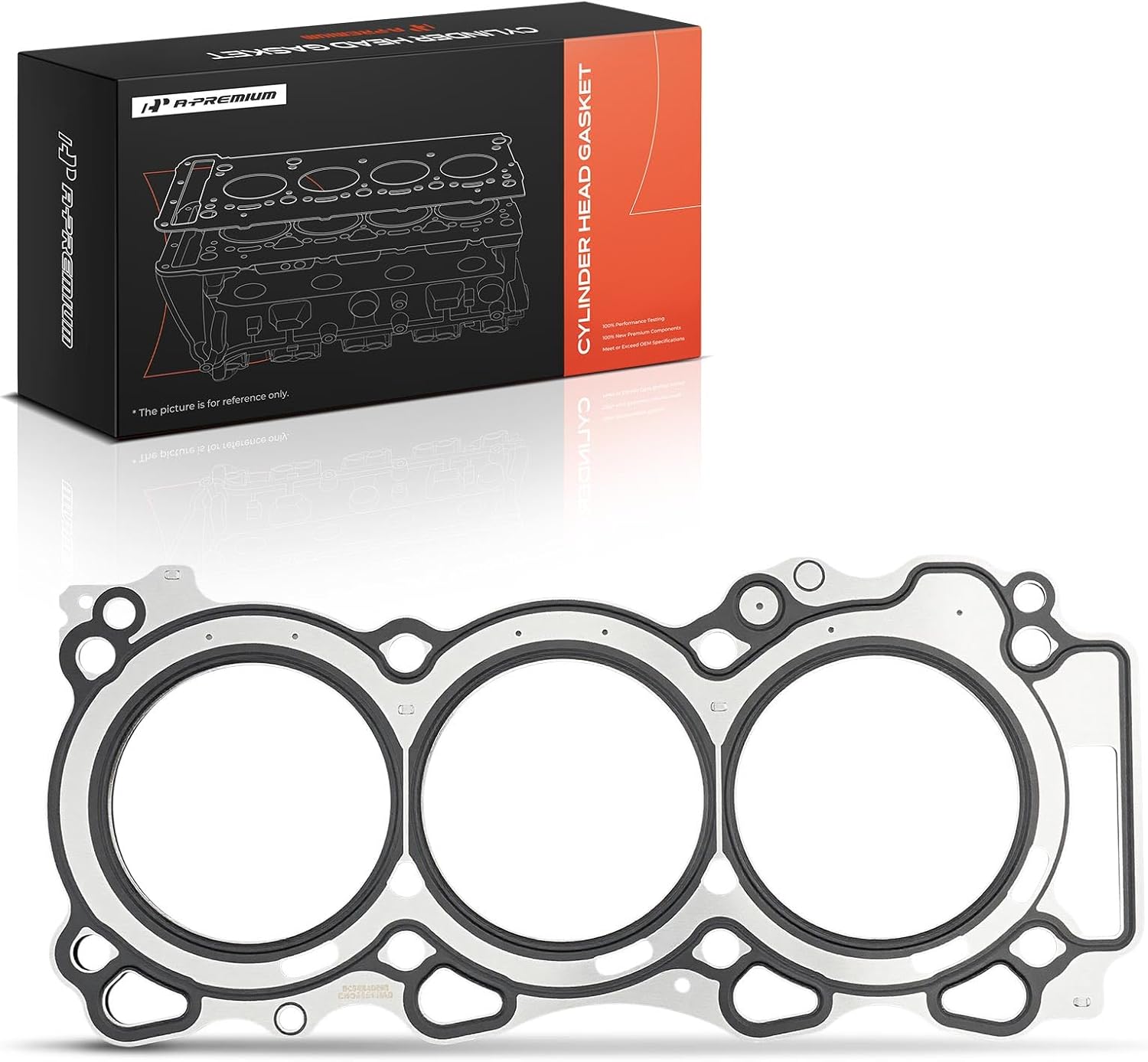 A-Premium V6 3.5L Left Engine Cylinder Head Gasket Compatible with Nissan Altima 07-18, Murano 09-20, Pathfinder 13-16, Maxima, Quest, 350Z & Infiniti QX60, Q50, Q70, EX35, FX35, G35, JX35, M35, M35h