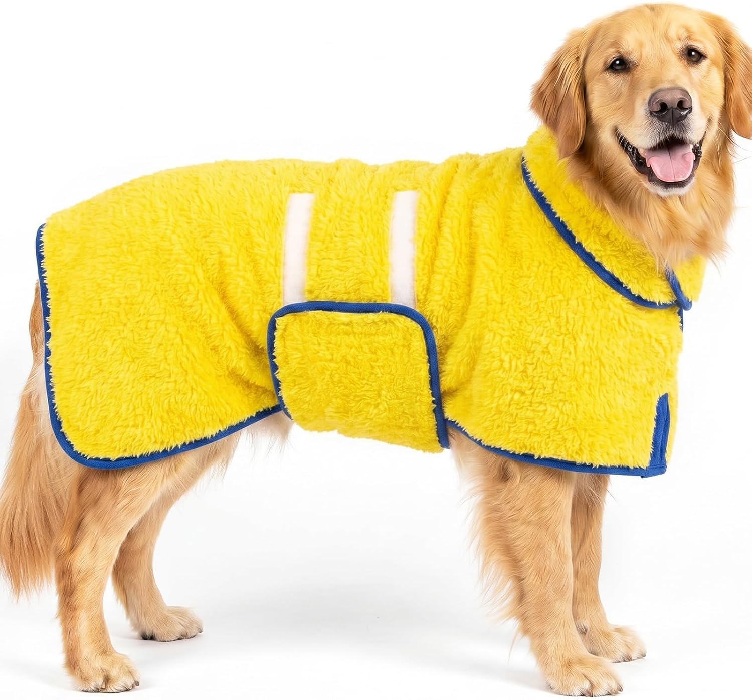 Dog Bathrobe, Super Absorbent for Small to Large Dogs, Purple S thumbnail
