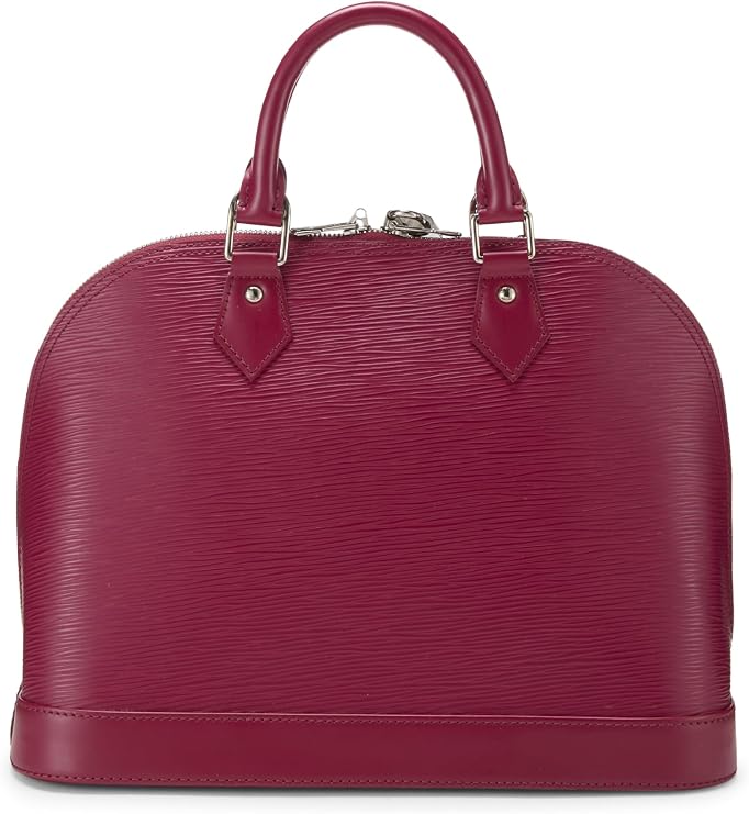 Pre-loved Fuchsia Epi Alma PM NM, Pink