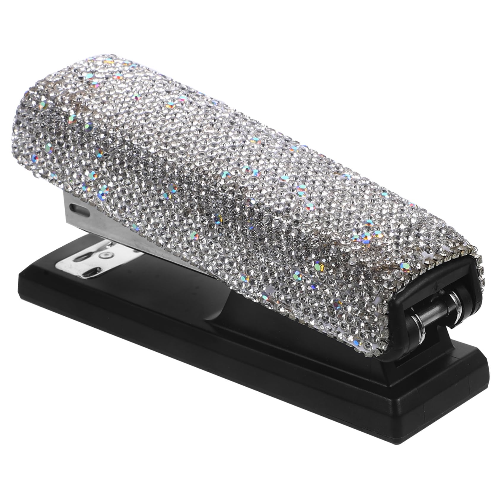 Tofficu 3 Sätze Rhinestone Heftgerät für Zuhause und Büro Robuster Leichter Handhefter für Schüler Lehrer und Kollegen Multifunktionales Zubehör für Schule und Büro