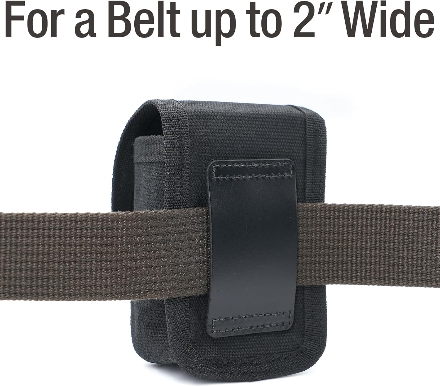 Tintirs 2 Pack EDC Belt Pouches for Men Women, Compact Holster Pouches Waist Bags with Belt Loop for Fishing, Hiking, Camping, Durable Snap Closure, Premium Waxed Canvas - Image 3