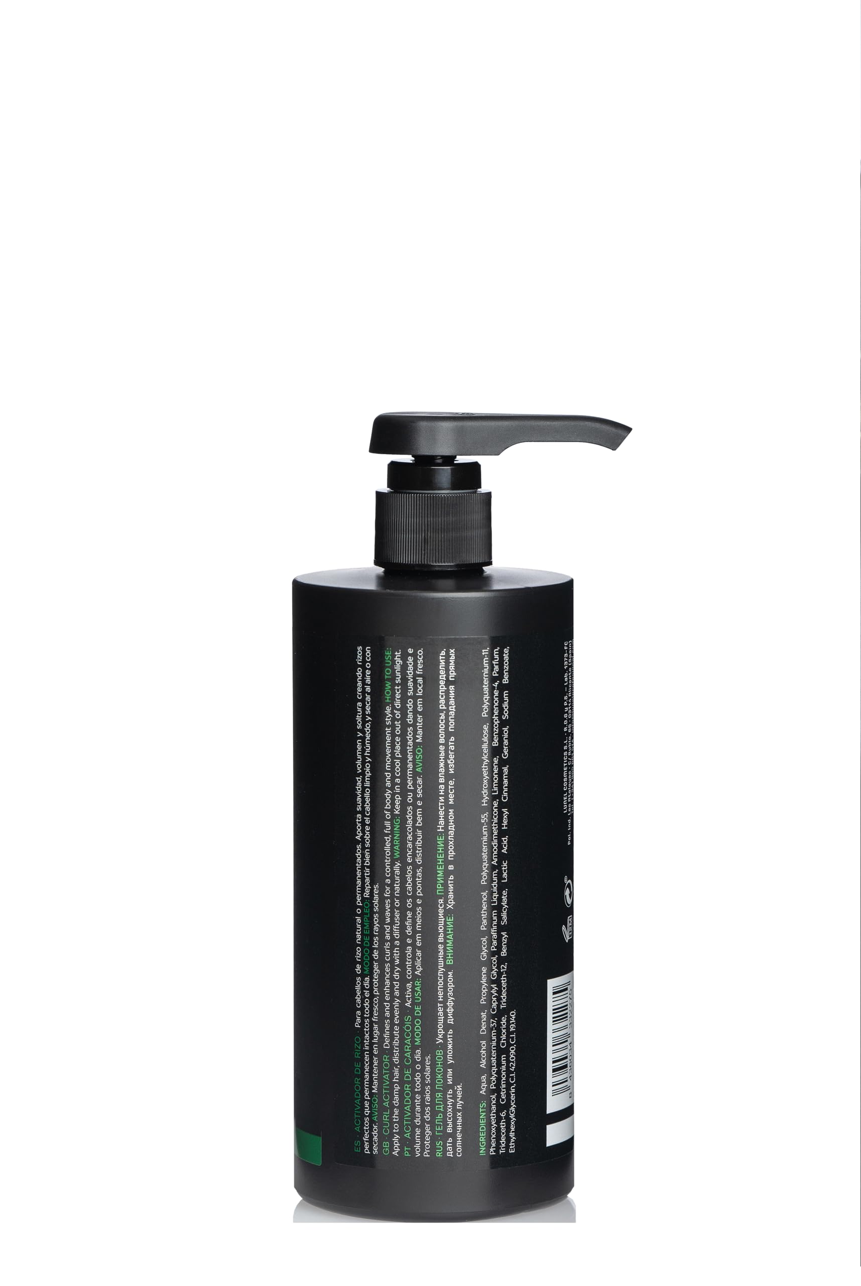 Activador de rizos Lunel Cosmetics 600 ml