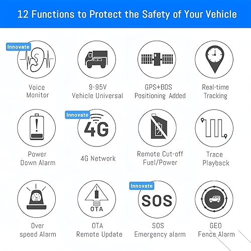 Miniatura 4 de 4G GPS Car GPS Tracker para vehículos Localizador en tiempo real GPSGSMGPRSSMS Coches antirrobo con aplicaciones móviles
