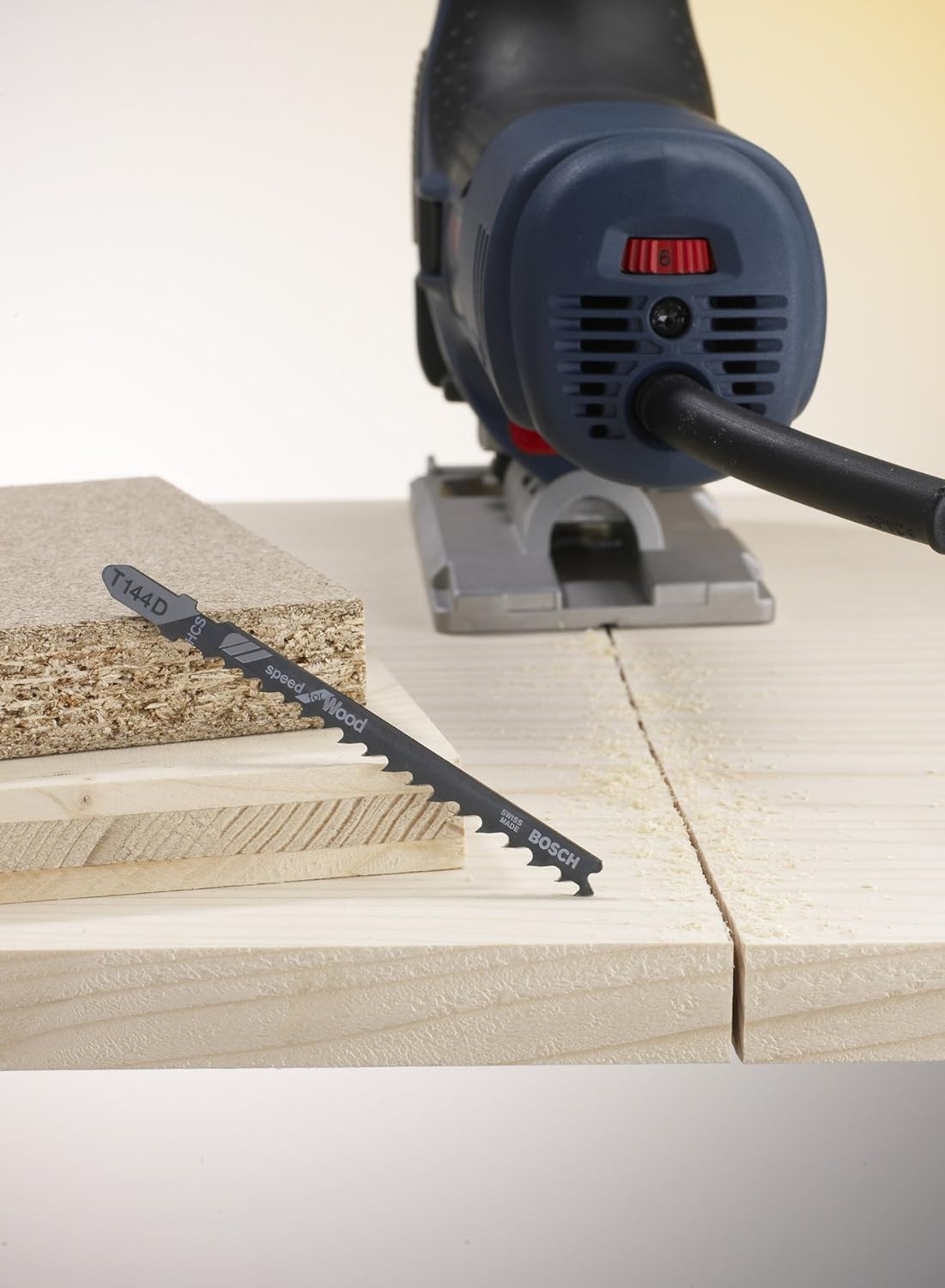 Bosch T-144D Jigsaw Blades for Carpentry 5 Piece Set