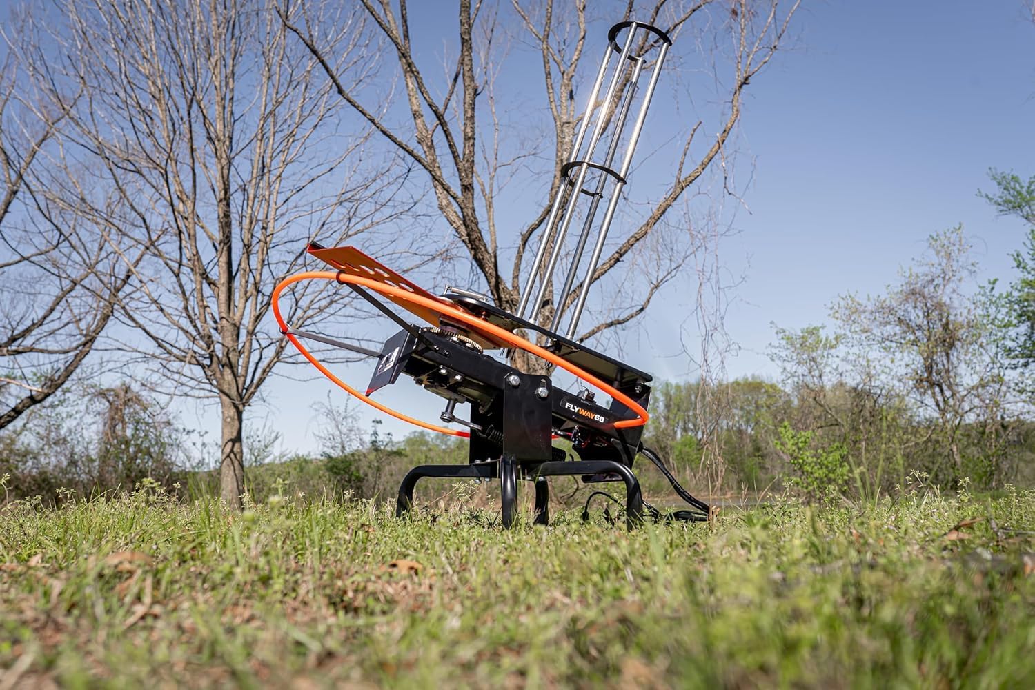 Do-All Outdoors FW60 Flyway 60 Auto Clay Pigeon Trap, Holds 60 Clays