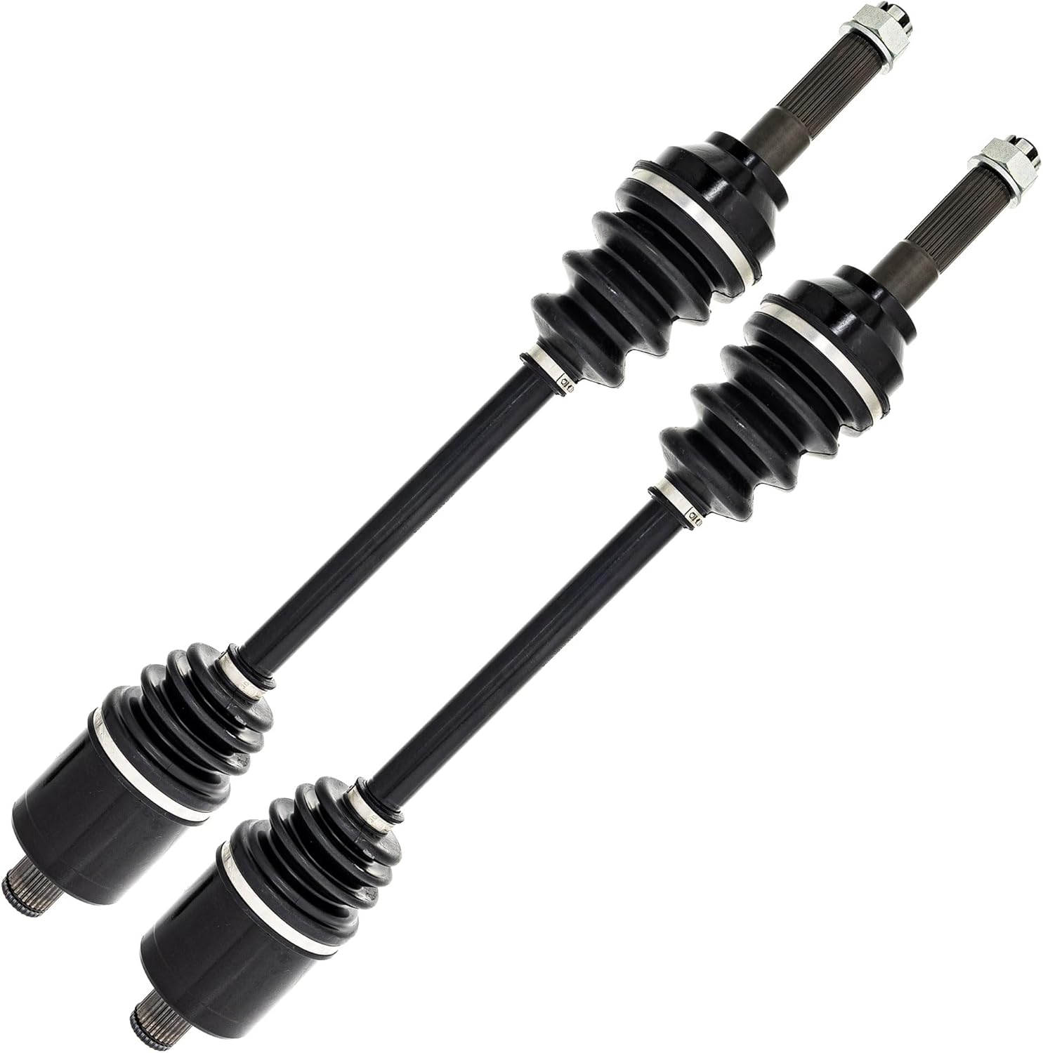 NICHE Rear CV Axle Half Drive Shaft for Polaris Ranger XP 1000 Crew 1334131 2 Pack