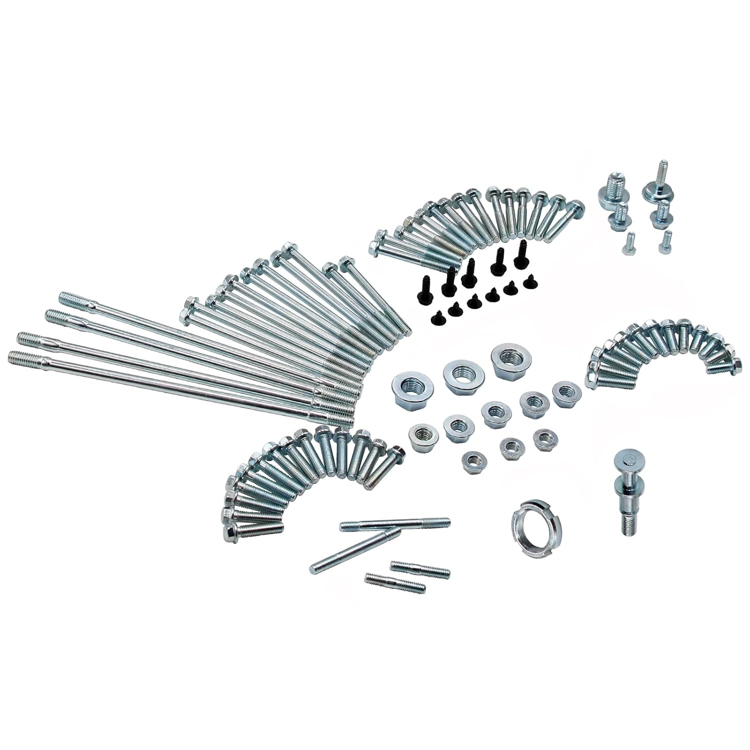 GY6 Engine Bolt Nut Set for 125cc 150cc 152QMI 157QMJ Scooter Motors Taotao Jonway Sunl