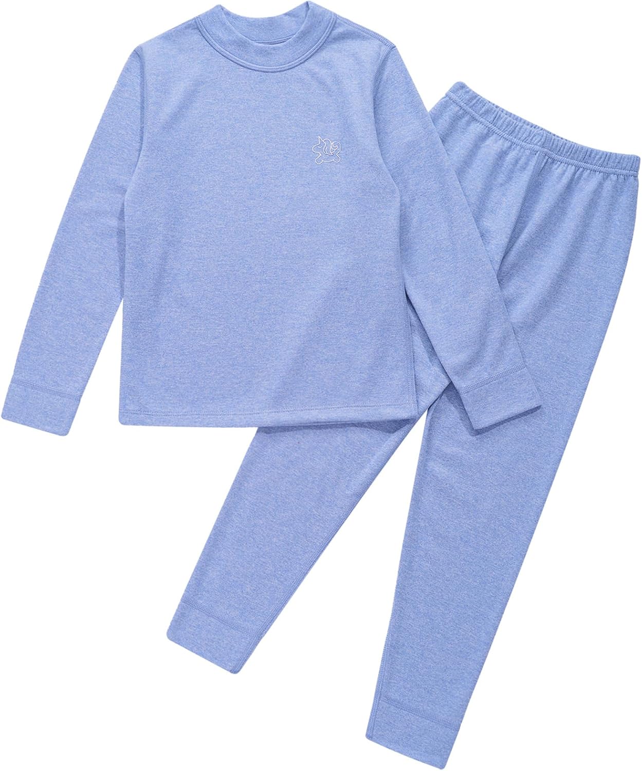 Yhong Girls Boys Thermal Underwear Set Toddler Soft Long Johns Winter Long Sleeve Base Layer Top & Bottom
