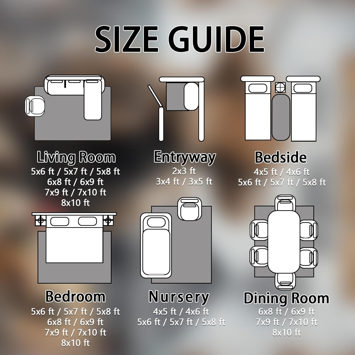 Farm Animal Kitchen Rugs -Highland Cow Rooster Rug, 4x6 ft, Rustic Barn Living Room Rug, Country Farmhouse Washable Area Rugs for Bedroom, Farm Animal Home Decor & Gifts