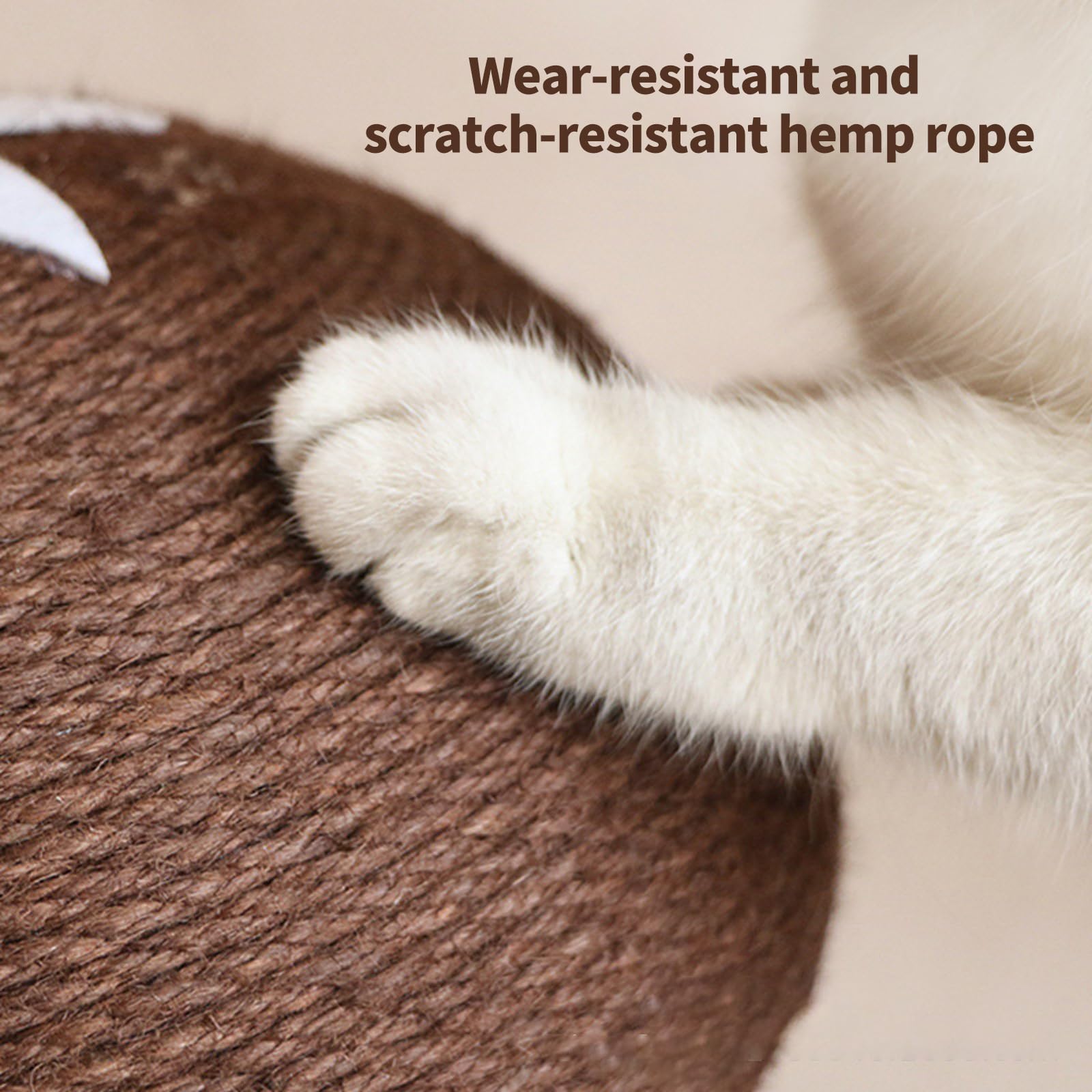 Jouet interactif pour chats en forme de champignon B