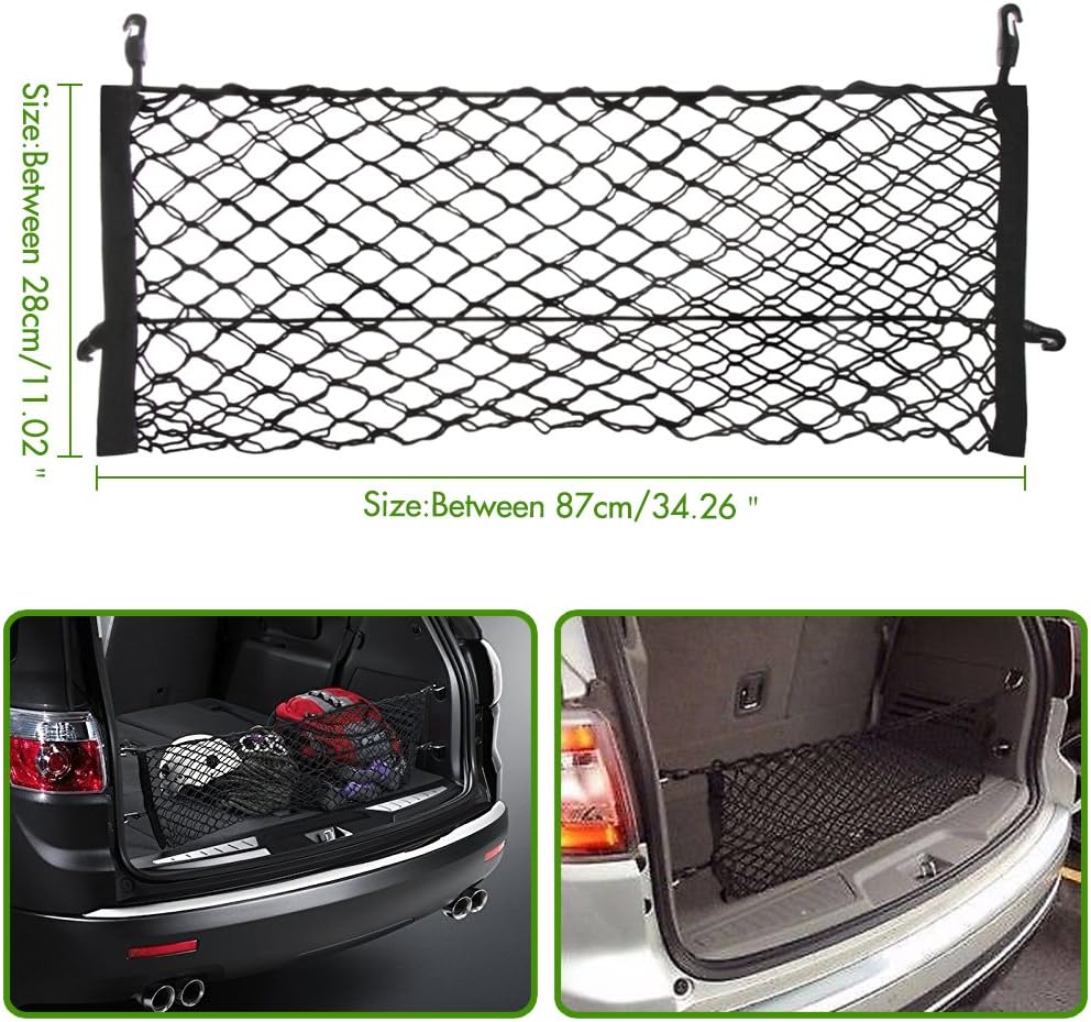 Envelope Trunk Cargo Net for Chevrolet Equinox GMC Terrain GMC Acadia Buick Enclave Chevy Traverse 2010 11 12 13 14 15 2016 2017 2018 2019 New