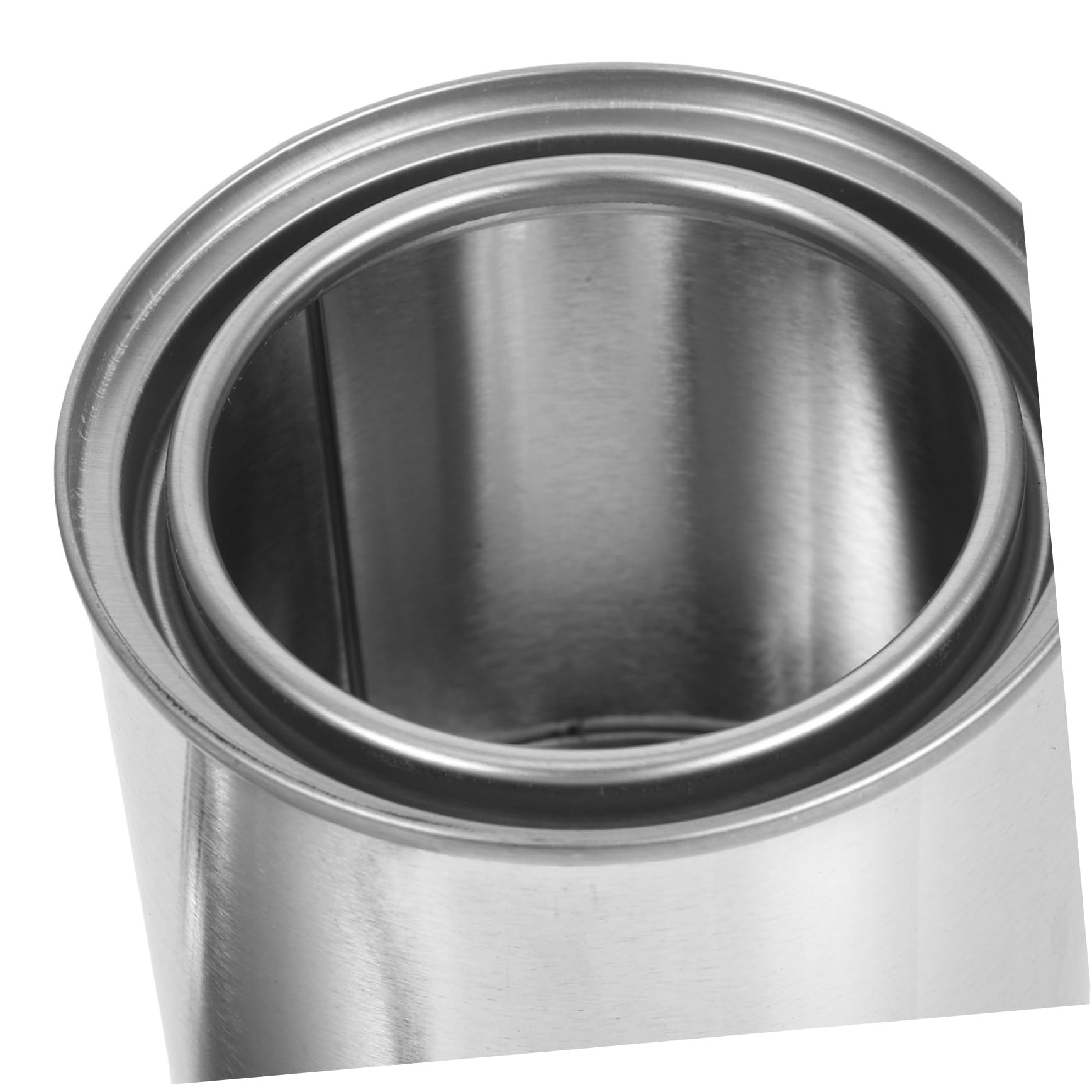 POPETPOP Latas De Pintura Vacías con Tapa Cubos De Pintura Sin Revestimiento Contenedores para Guardar Sobrante Latas Vacías De Metal para Manualidades y Proyectos De Bricolaje